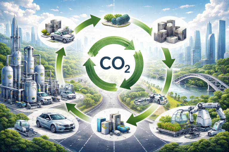 L’industrie du carbone : le CO2 est la molécule du 21e siècle, comme le pétrole fut celle du 20e